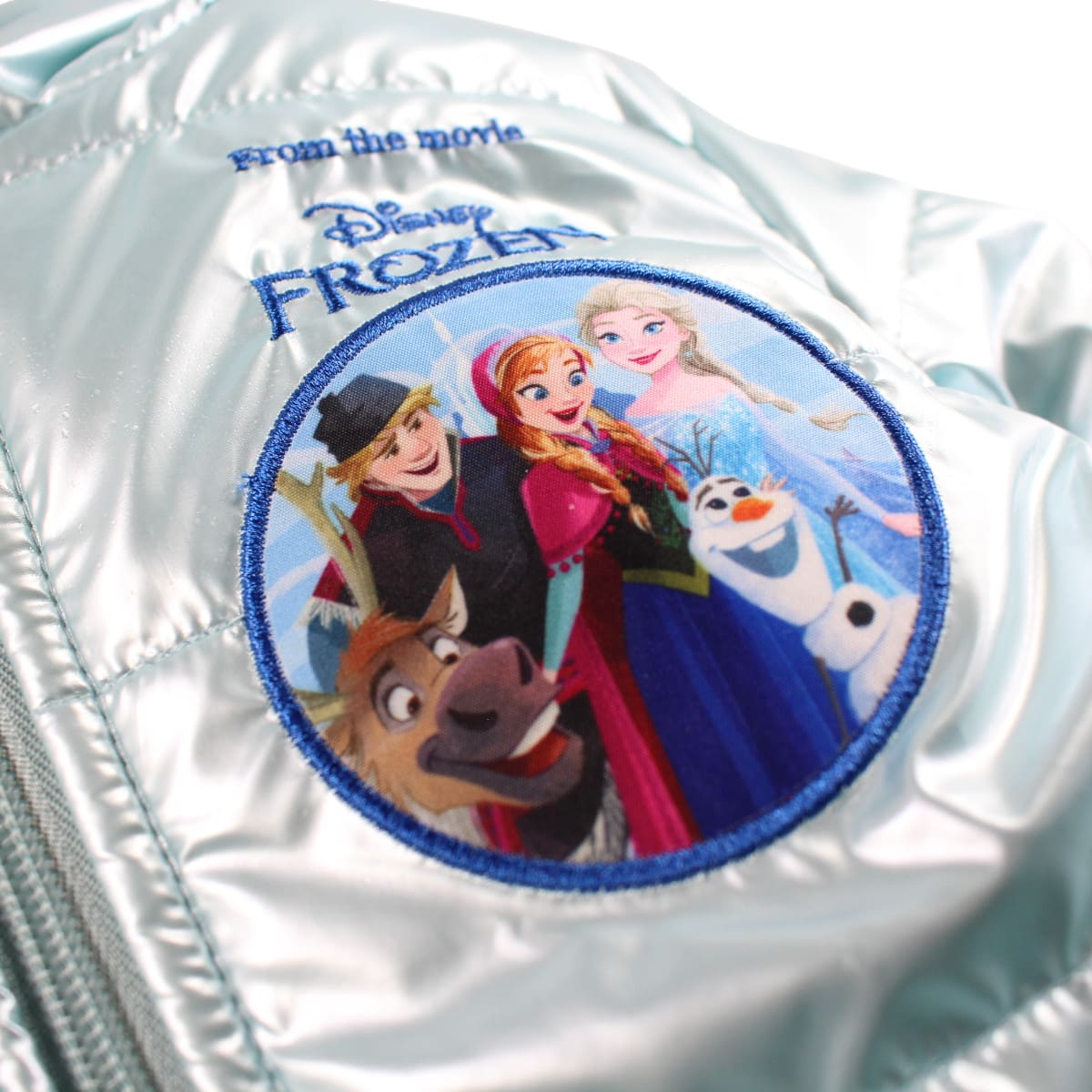 Disney Frozen Παιδικό Χειμερινό Μπουφάν Μπλε 2-8 Ετών
