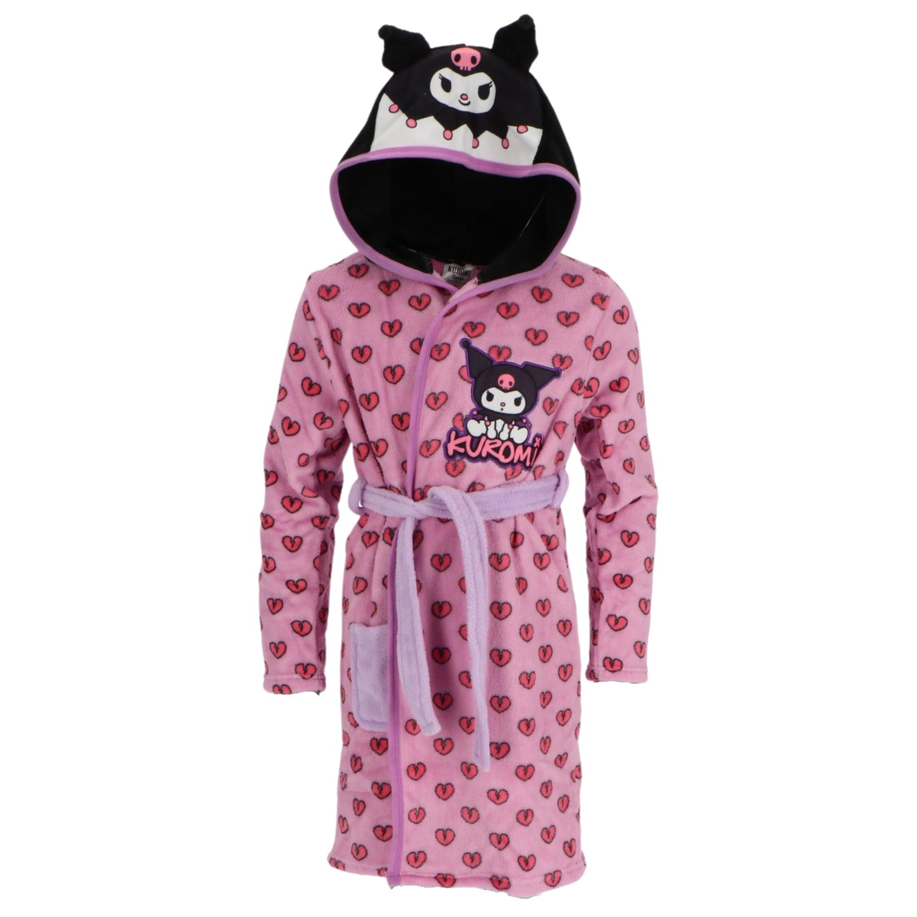 Hello Kitty Kuromi Παιδικό Μπουρνούζι Ρόμπα 3 έως 10 έτων