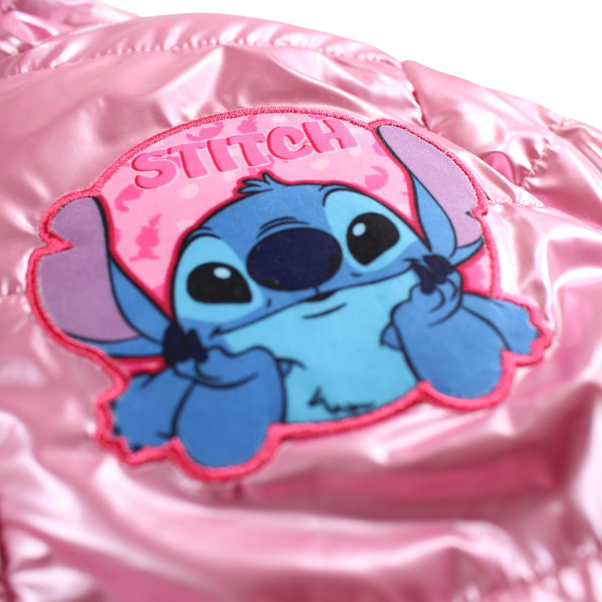 Disney Lilo & Stitch Παιδικό Χειμερινό Μπουφάν Ροζ 3-10 Ετών