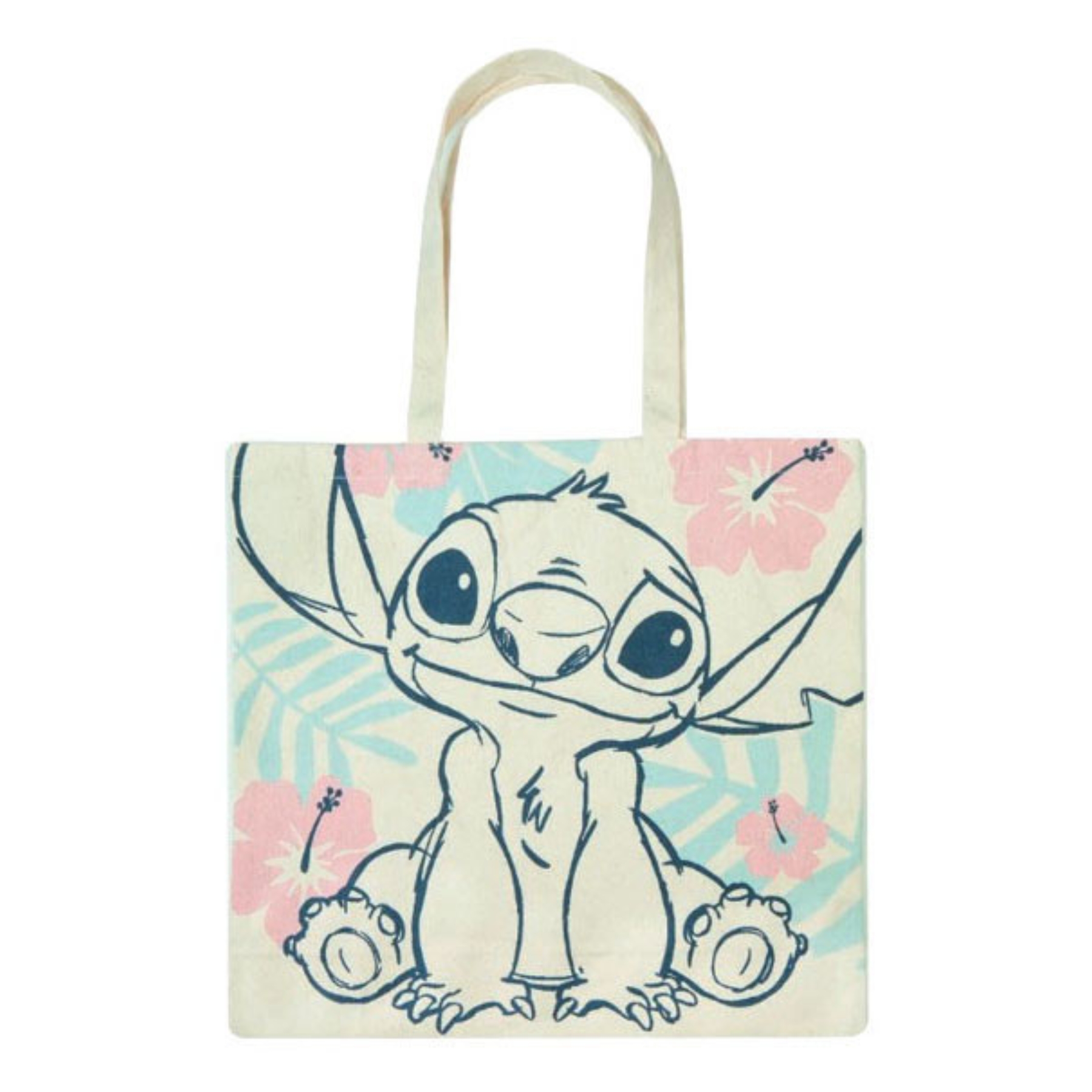 Disney Lilo & Stitch Τσάντα Shopper Μπεζ 40x35 εκ.