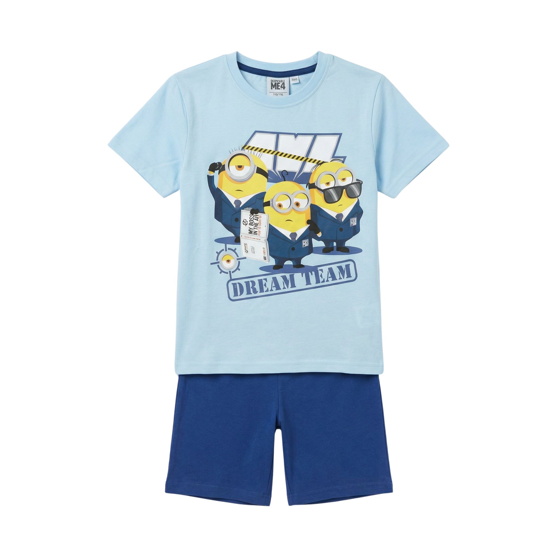 Minions Παιδική Καλοκαιρινή Πιτζάμα 3-6 Ετών