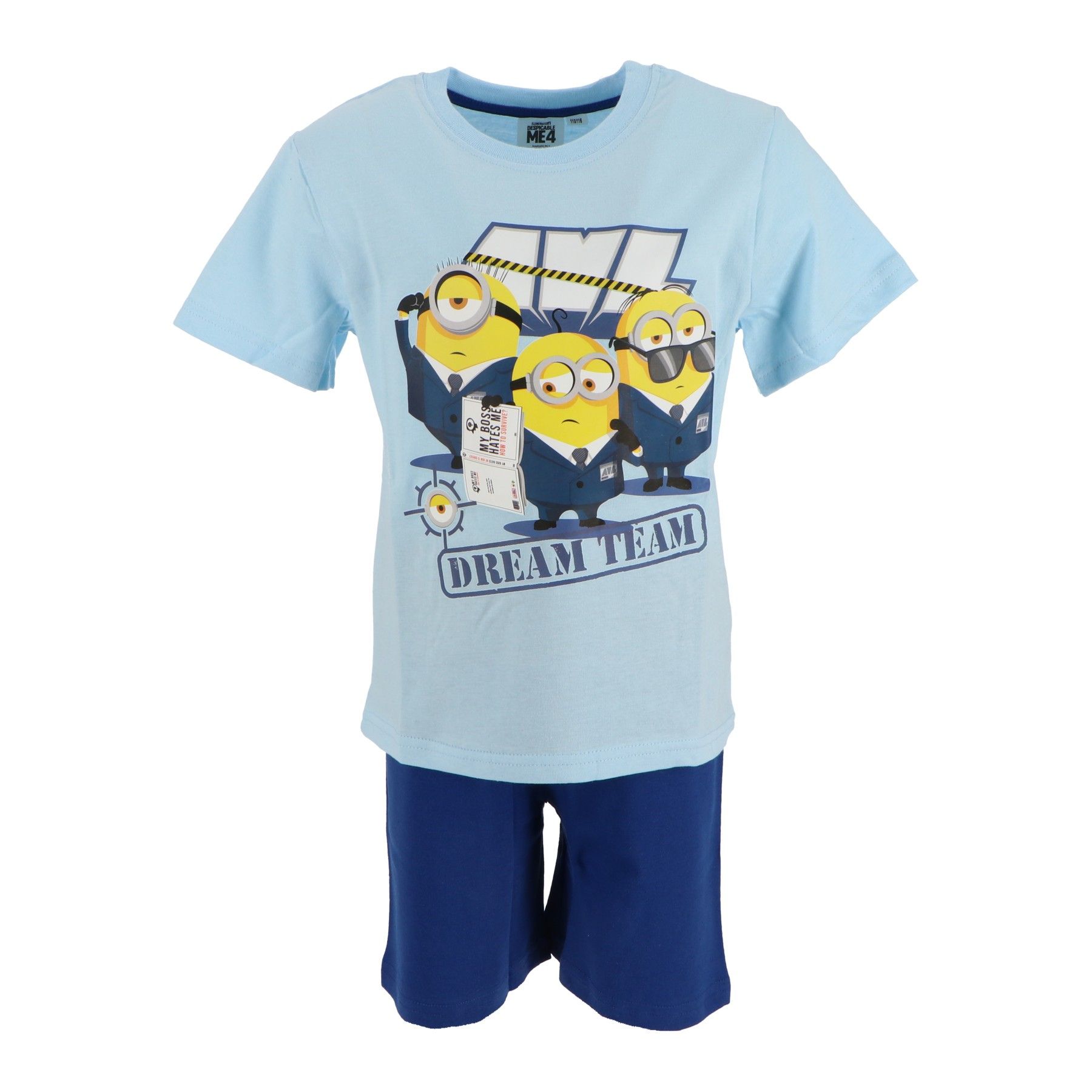 Minions Παιδική Καλοκαιρινή Πιτζάμα 3-6 Ετών