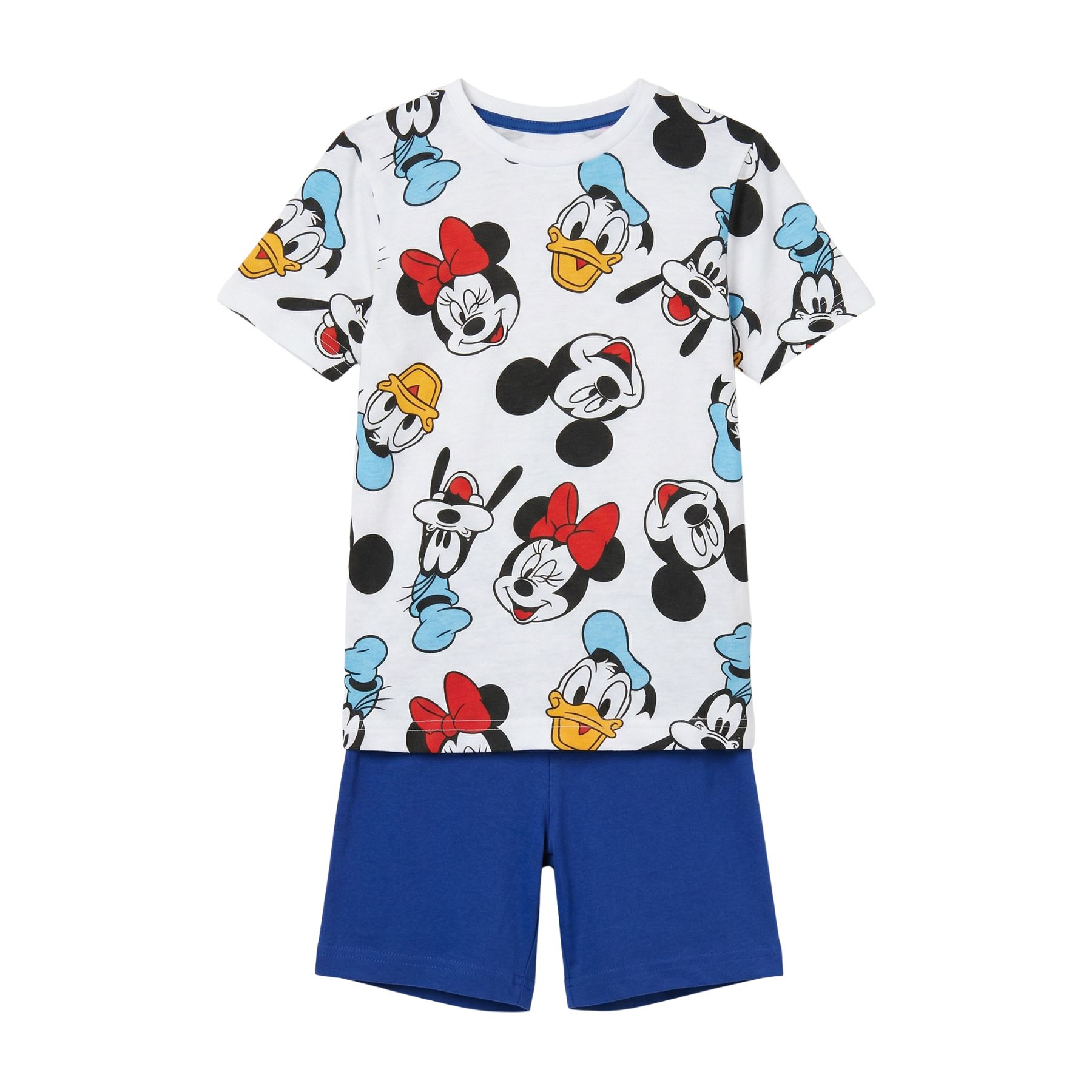 Disney Mickey Mouse Παιδική Καλοκαιρινή Πιτζάμα 3-8 Ετών