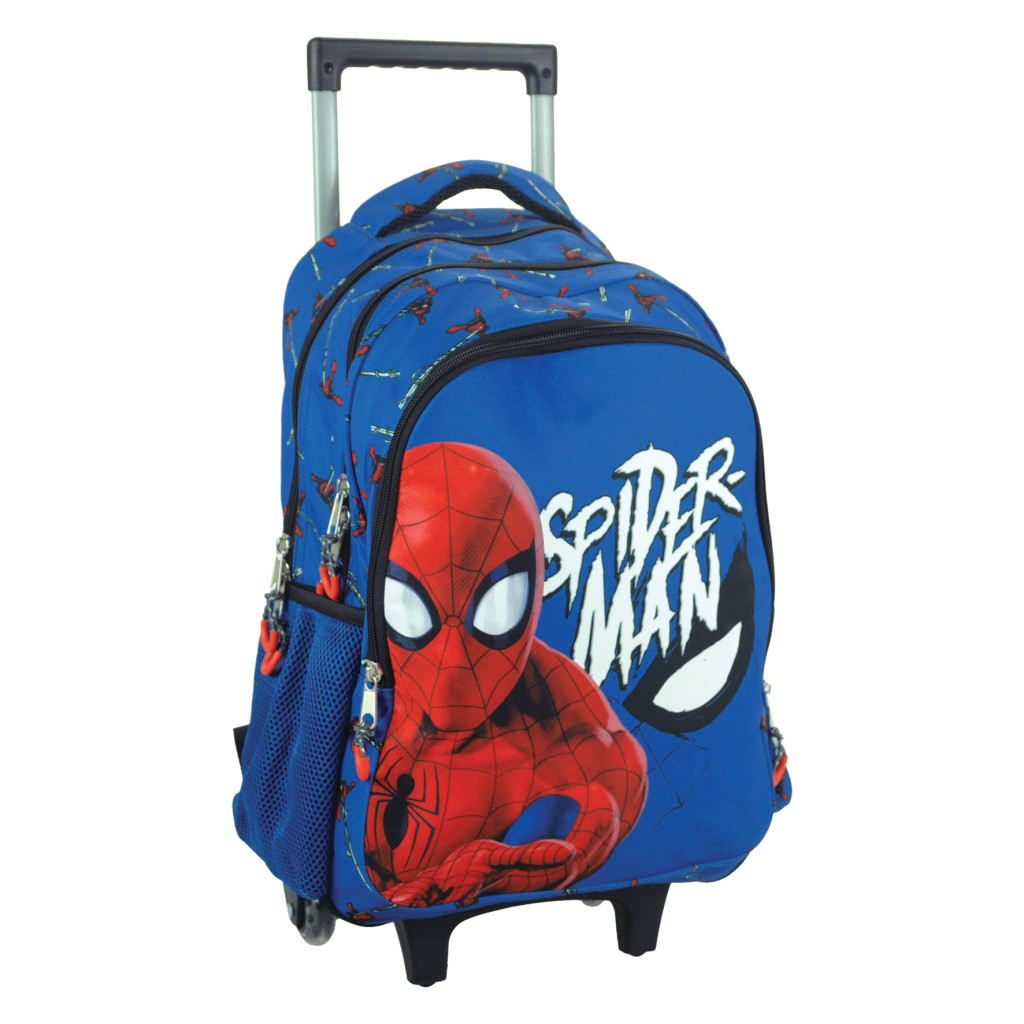 Spiderman Evergreen Σχολική Τσάντα Τρόλεϊ 46 cm