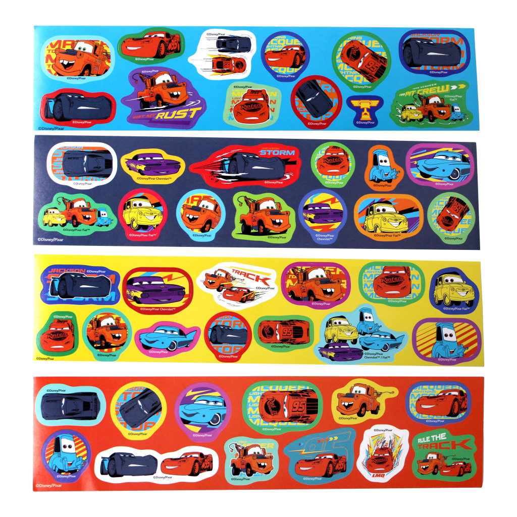 Alternative view of Disney Cars Ready Σετ Αυτοκόλλητων 50 Τεμαχίων 20×26 cm