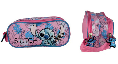 Disney Lilo & Stitch Doll Παιδική Κασετίνα με 2 Θήκες 23×10×6 cm