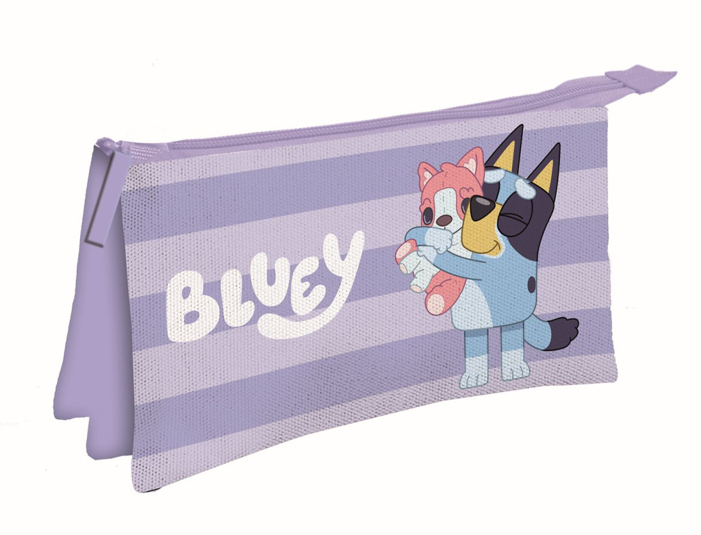 Bluey Puppy Κασετίνα με 3 Θήκες 22 cm