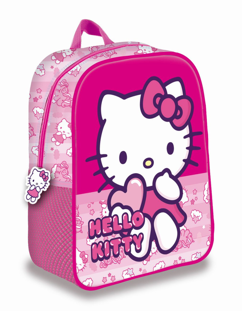 Hello Kitty Unicorn Τρισδιάστατο Παιδικό Σακίδιο Πλάτης 30×24×8 cm