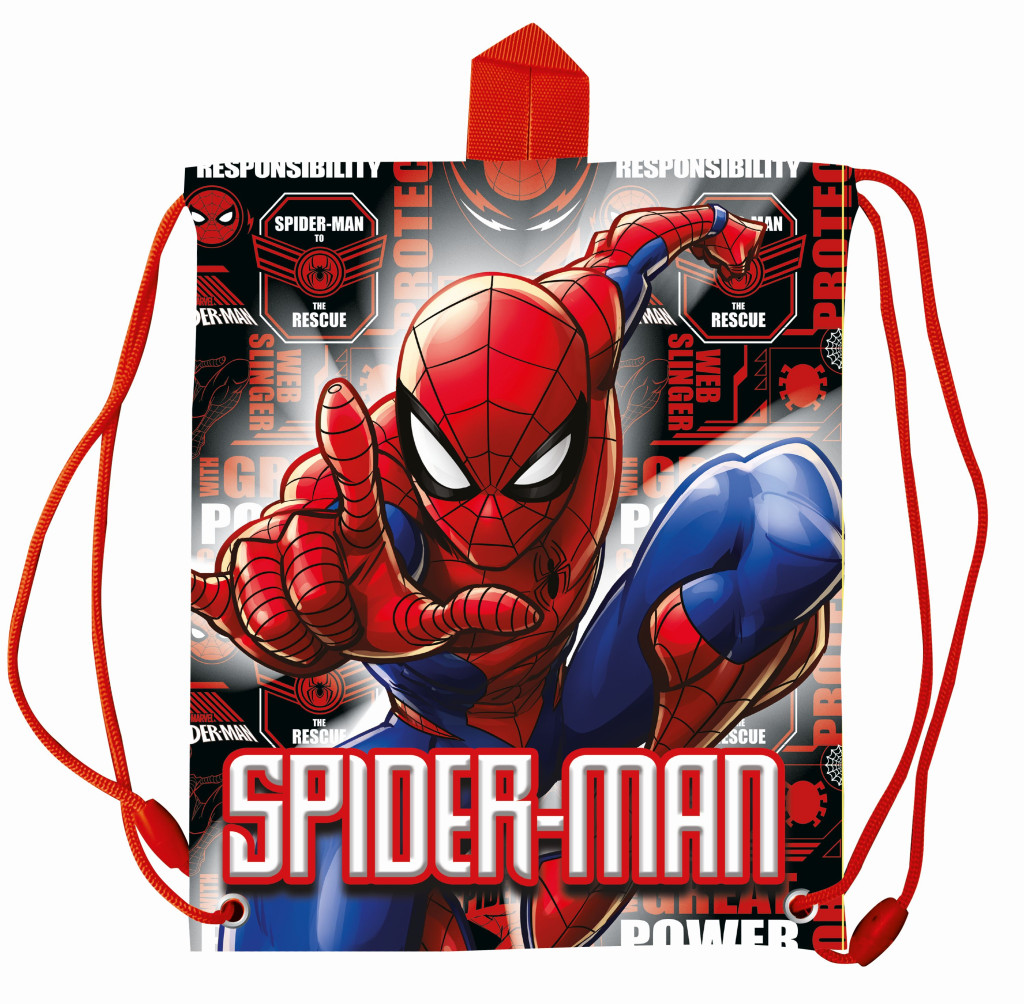 Spiderman Fight On Παιδικό Τσαντάκι Φαγητού 30 cm