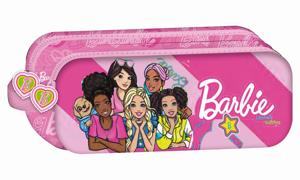 Barbie Dream Squad Κασετίνα με 2 Θήκες 23 cm