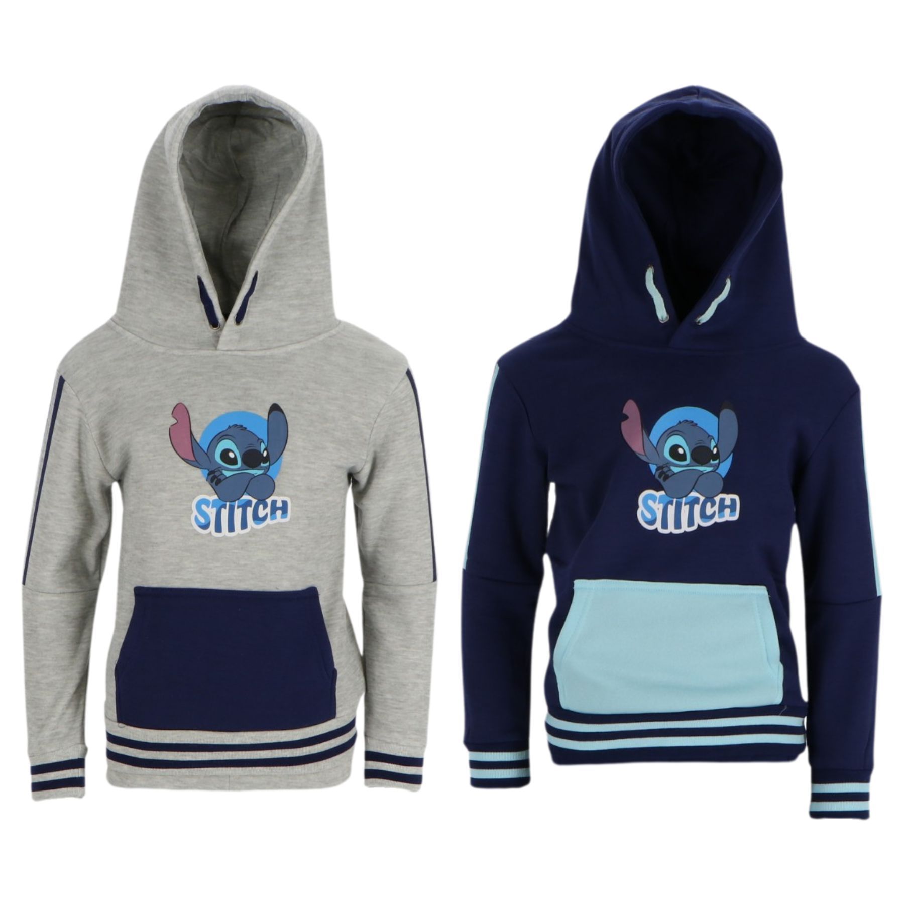 Disney Lilo and Stitch Παιδικό Φούτερ με Κουκούλα σε 2 χρώματα για παιδιά 2-8 Ετών