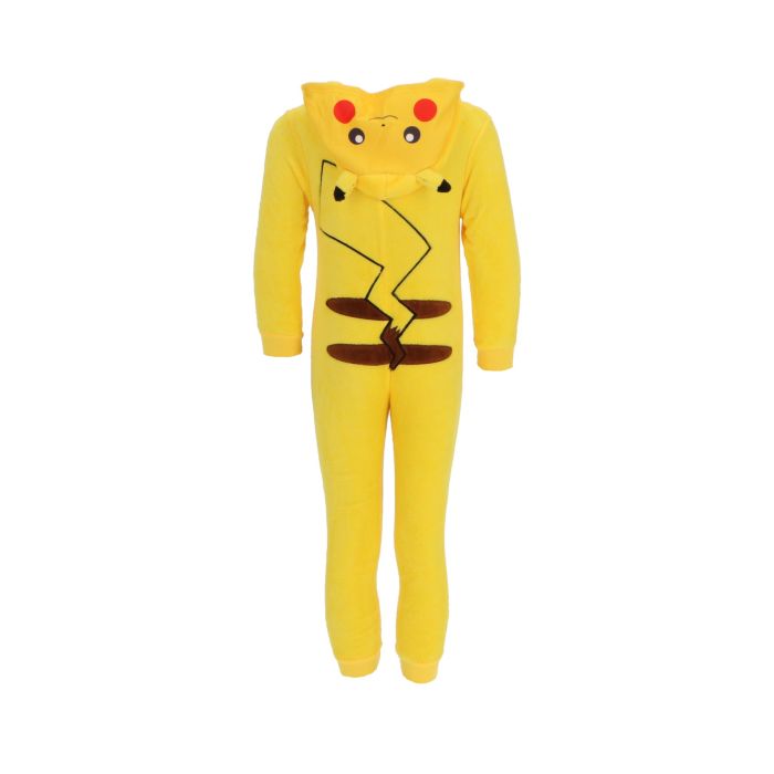 Pokemon Παιδική Ολόσωμη Πιτζάμα Coral Fleece 2-10 Ετών