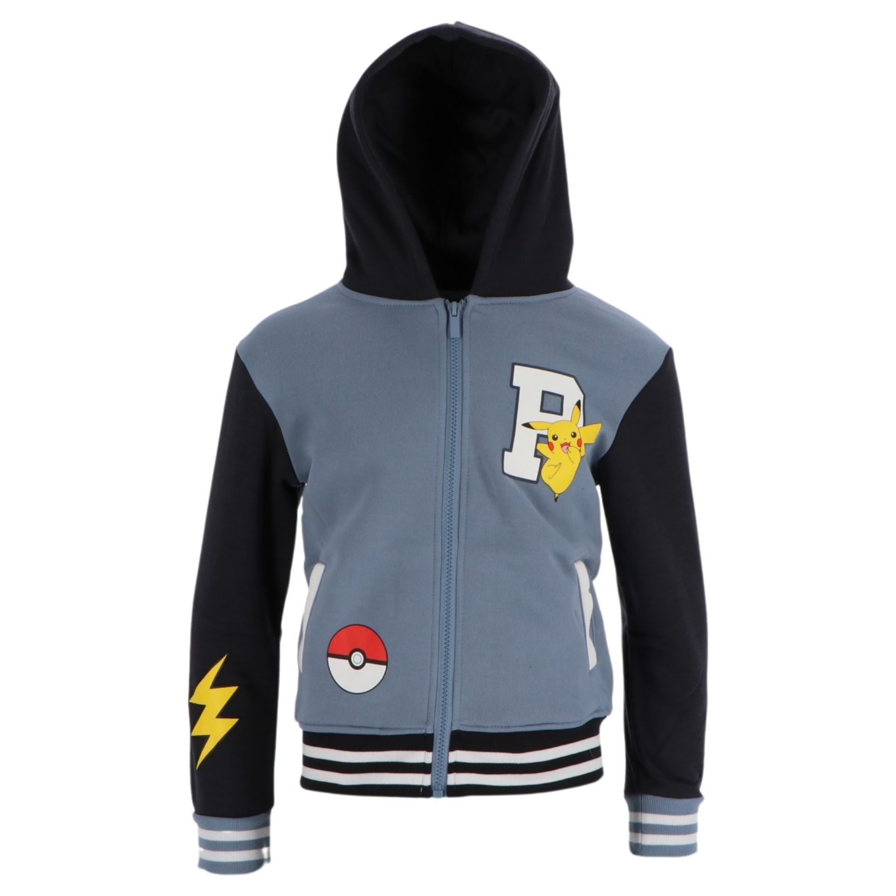 Pokemon Παιδική Ζακέτα Φούτερ με Κουκούλα 3-8 Ετών