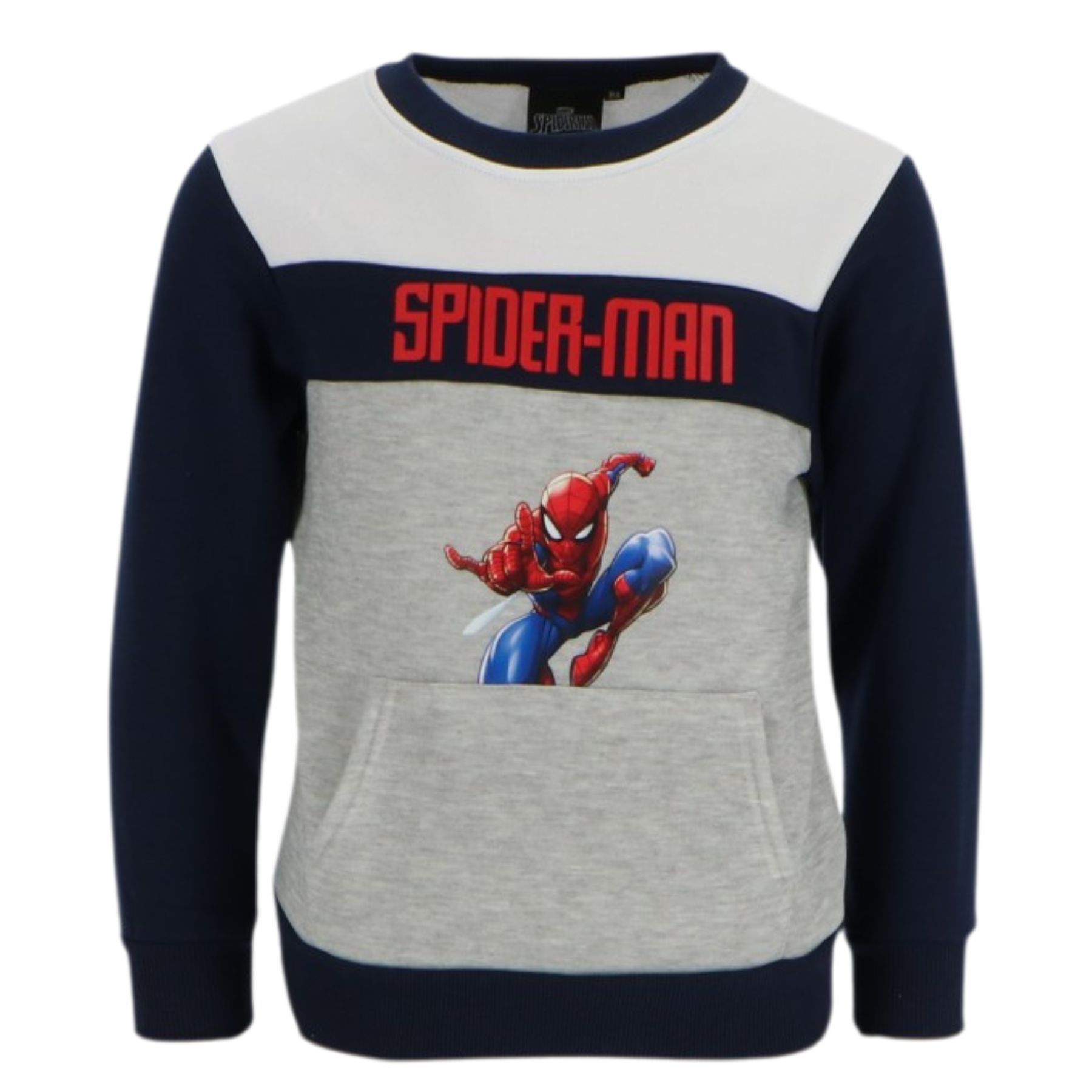 Spiderman Παιδική Μπλούζα Φούτερ 2-8 Ετών
