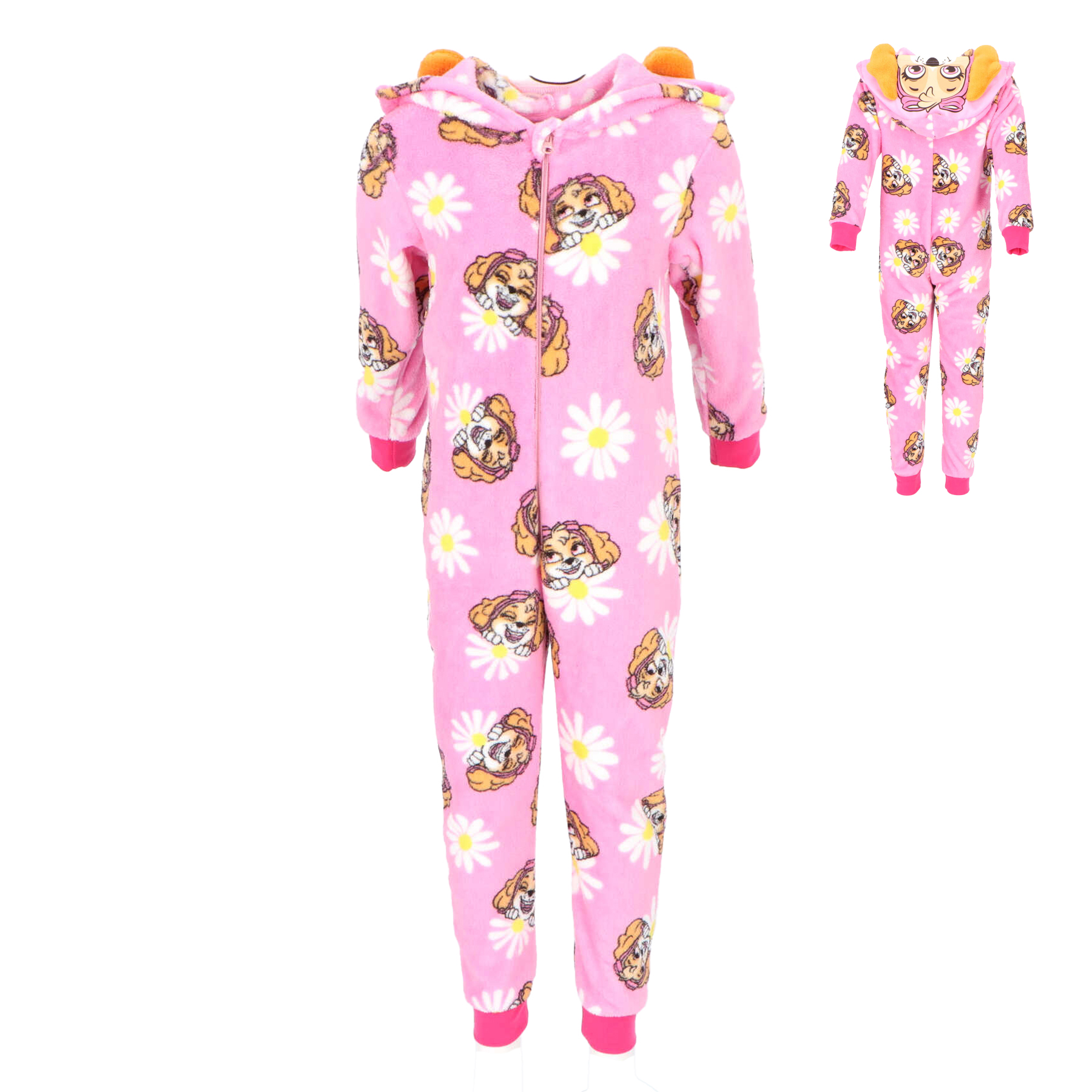 Paw Patrol Παιδική Ολόσωμη Πιτζάμα Coral Fleece 3-8 Ετών