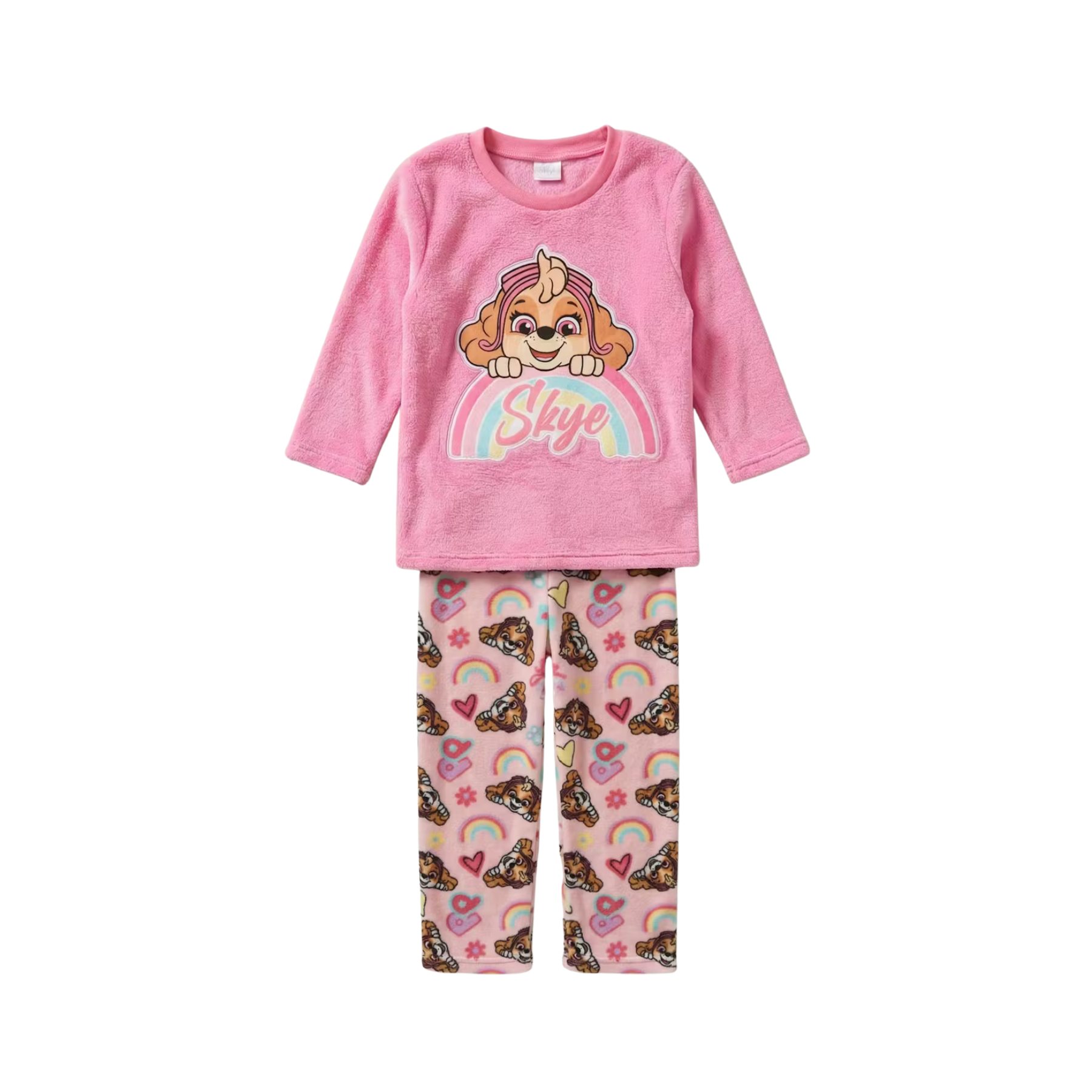 Paw Patrol Παιδική Χειμερινή Πιτζάμα Coral Fleece 3-8 Ετών