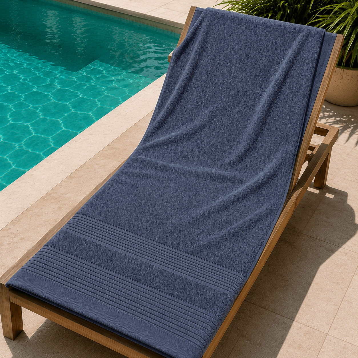 Πετσέτα Πισίνας - Spa 80X150 Dark Grey