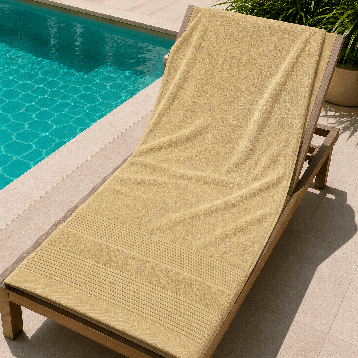 Πετσέτα Πισίνας - Spa 80X150 Yellow