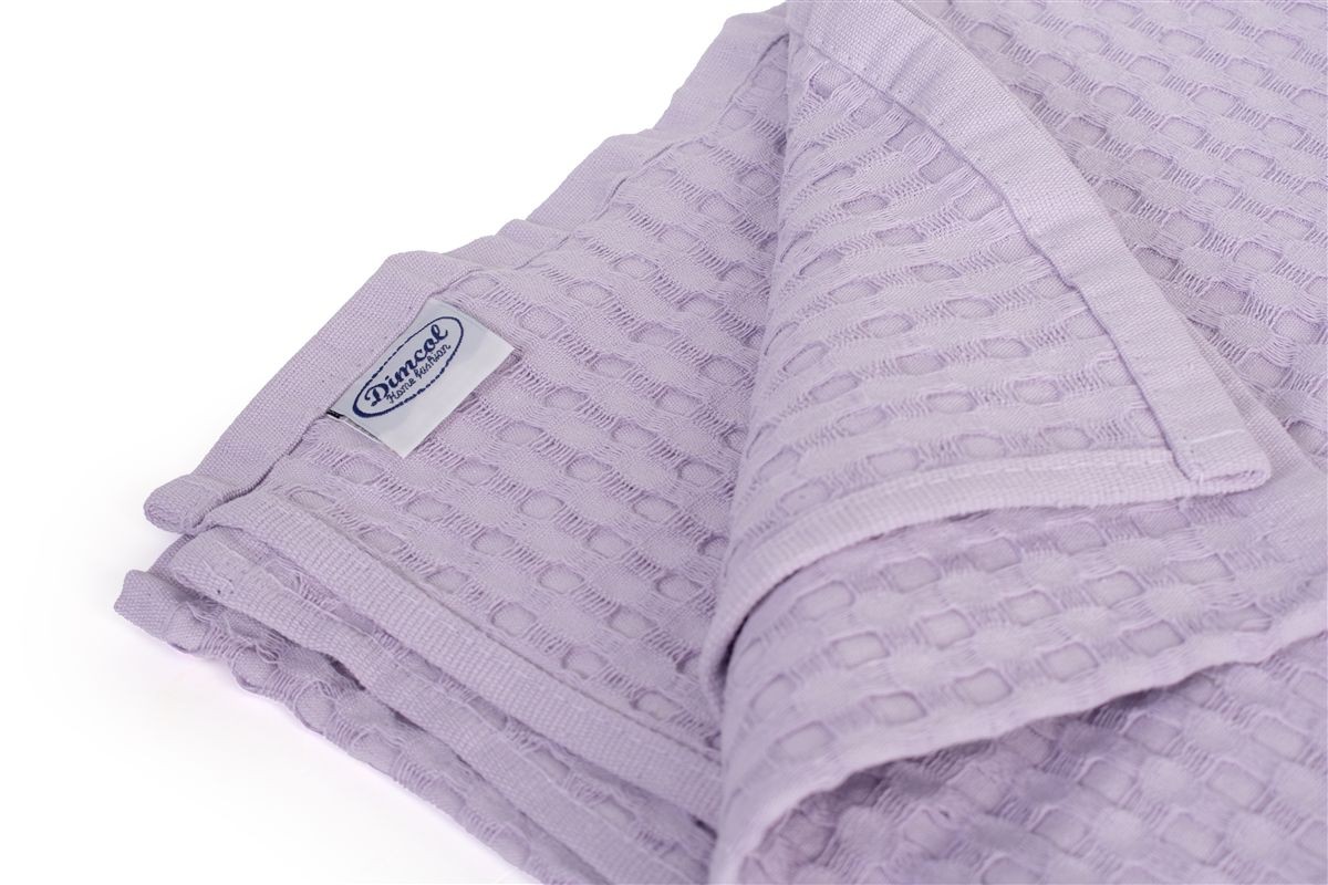 Κουβέρτα Πικέ Μονόχρωμη 325 gr/m² 165x270 Pastel Lilac 100% Cotton