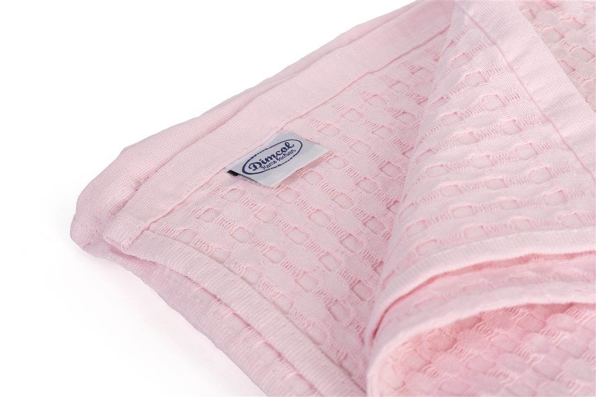 Κουβέρτα Πικέ Μονόχρωμη 325 gr/m² 255x270 English Rose 100% Cotton