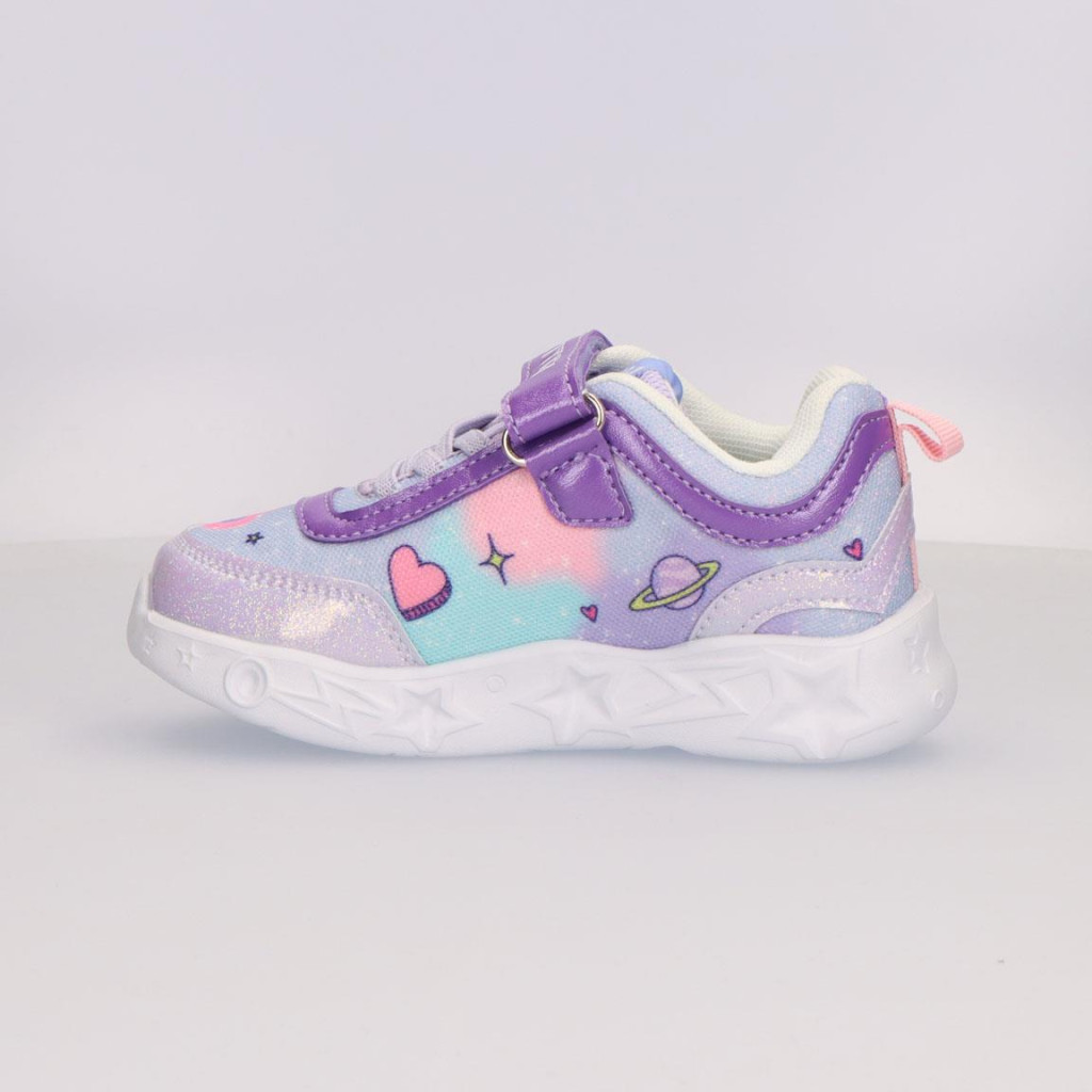 Alternative view of Disney Lilo and Stitch Cute Star Παιδικά Sneakers Street με Φωτιζόμενη LED Σόλα Νούμερο 29