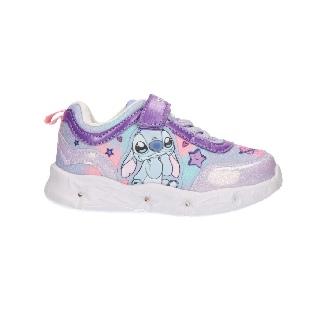 Disney Lilo and Stitch Cute Star Παιδικά Sneakers Street με Φωτιζόμενη LED Σόλα Νούμερο 30