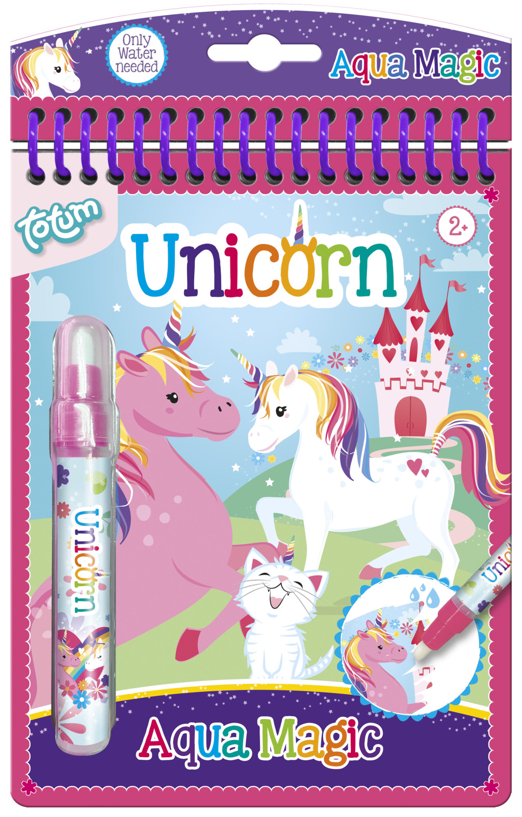 Unicorn Δημιουργικό Σετ Ζωγραφικής με Νερό  5 Εικόνες
