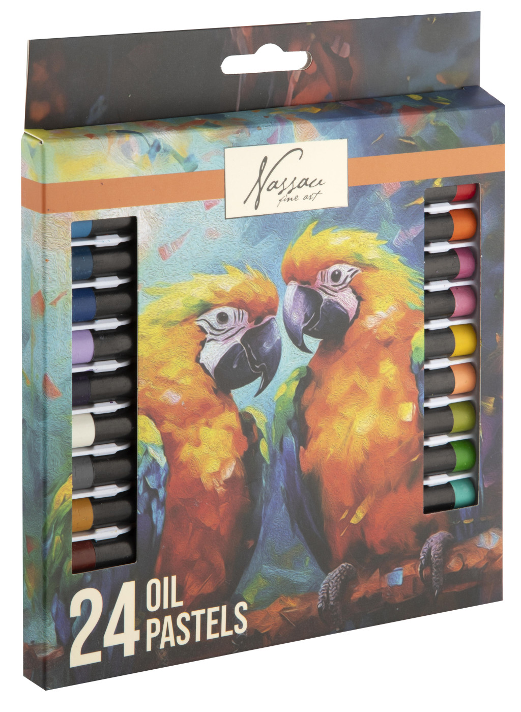 Colour Λαδοπαστέλ Ζωγραφικής  24 Τεμάχια