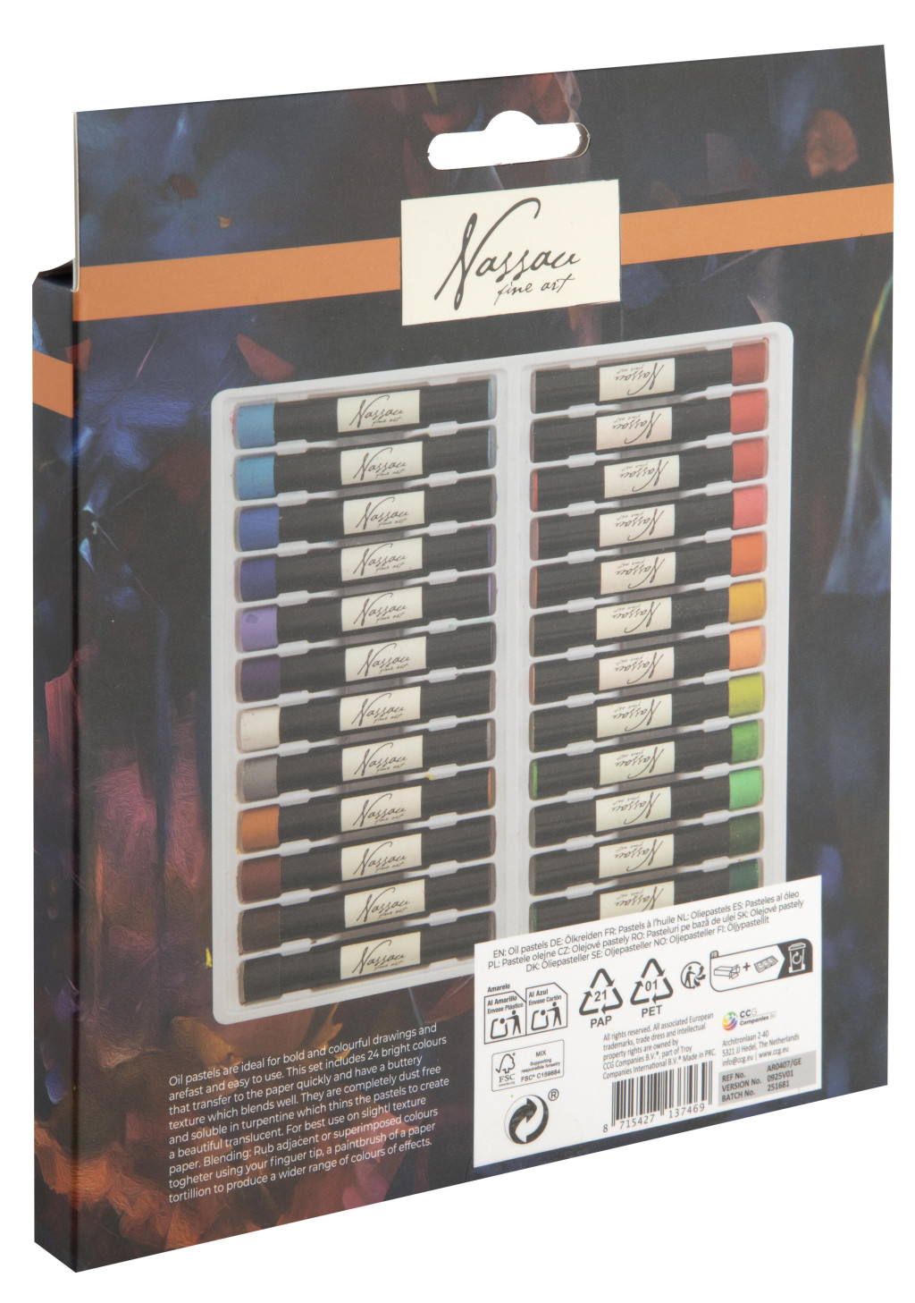 Alternative view of Colour Λαδοπαστέλ Ζωγραφικής  24 Τεμάχια