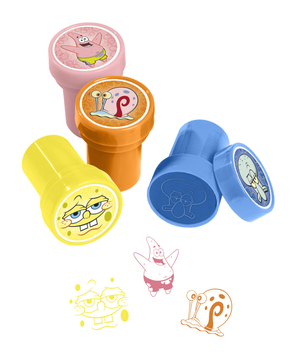 Alternative view of SpongeBob Παιδικό Σετ Σφραγίδων 12 Τεμαχίων