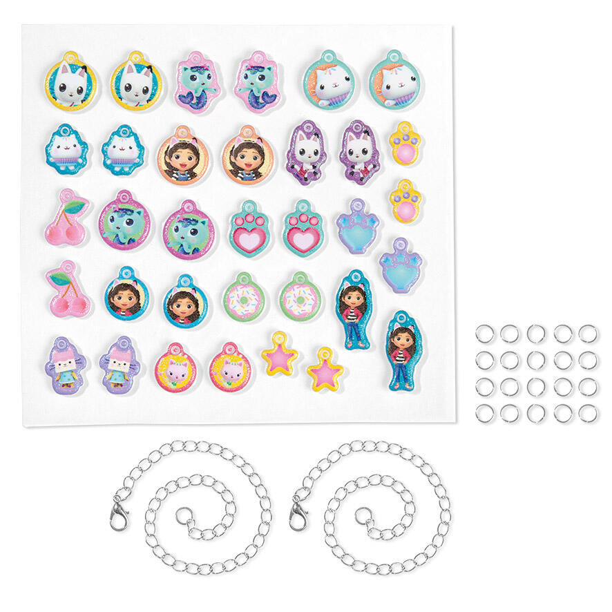 Alternative view of Gabby’s Dollhouse Παιδικό Σετ Κατασκευής 2 Βραχιολιών με 17 Charms