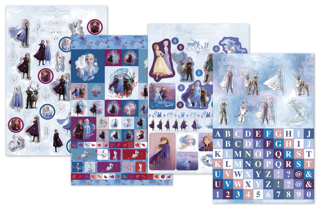 Alternative view of Disney Frozen Destiny Σετ Παιδικά Αυτοκόλλητα