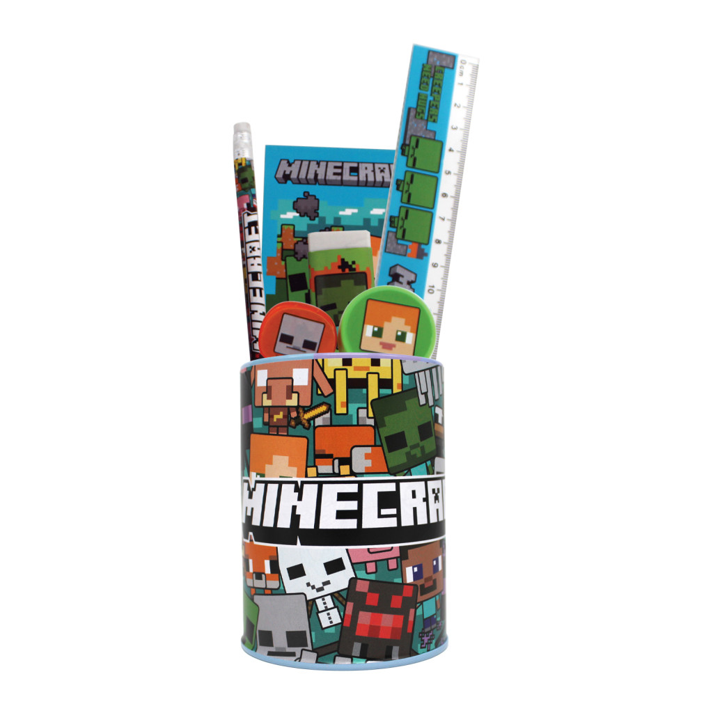 Minecraft Creepers Need Hugs Σετ Γραφικής Ύλης 7 Τεμαχίων