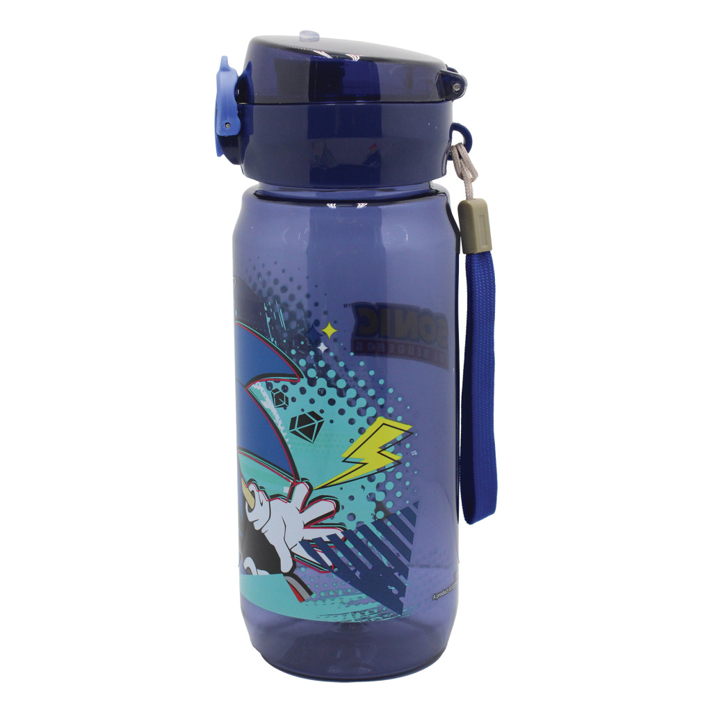 Alternative view of Sonic the Hedgehog Thunder Πλαστικό μπουκάλι νερού με γάντζο 600 ml