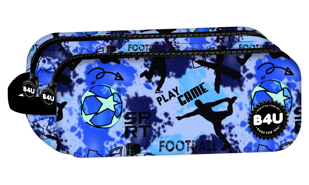 Alternative view of Football Παιδική Κασετίνα 2 Θέσεων 21×8×6 cm