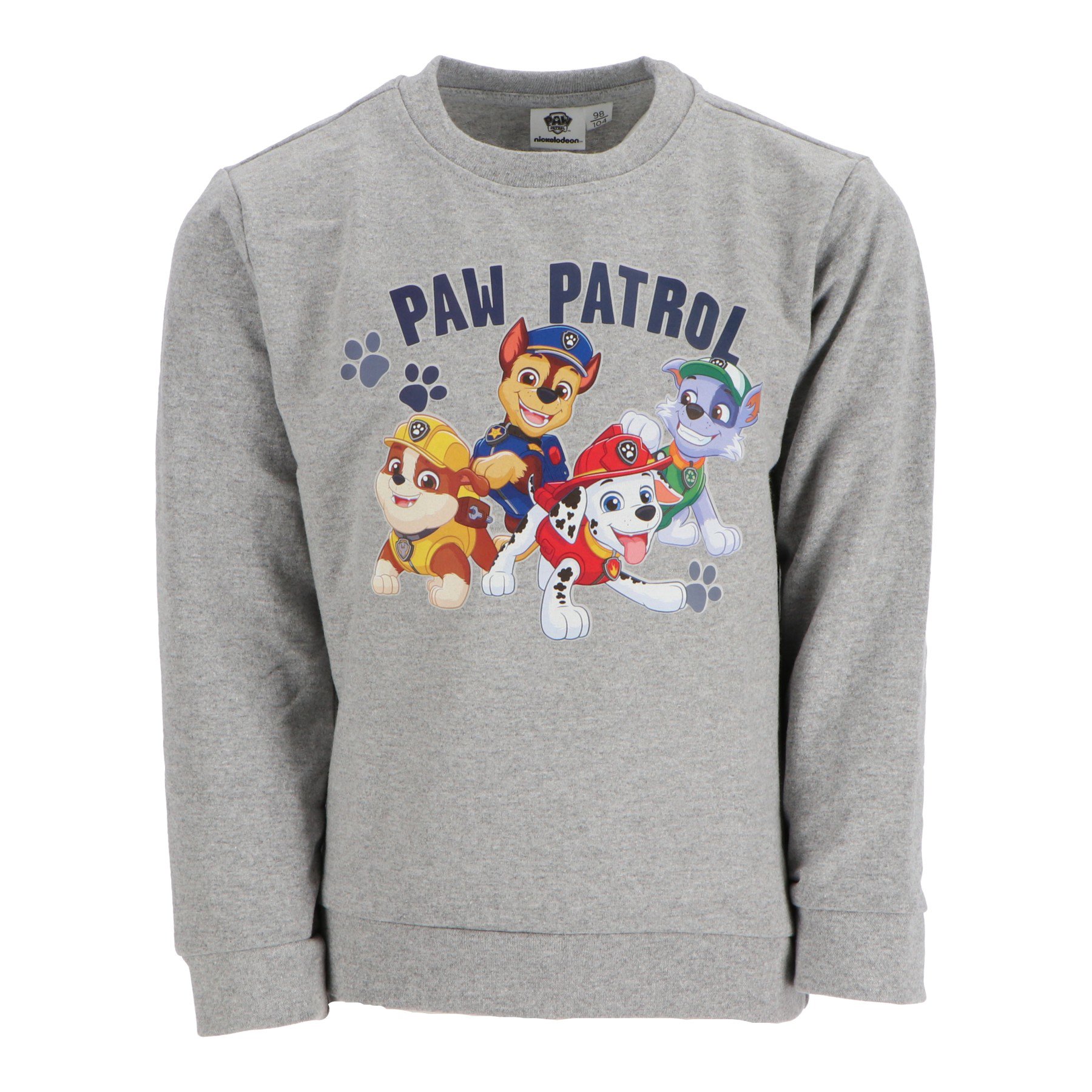 Paw Patrol Παιδική Βαμβακερή Φούτερ Μπλούζα 2-8 Ετών