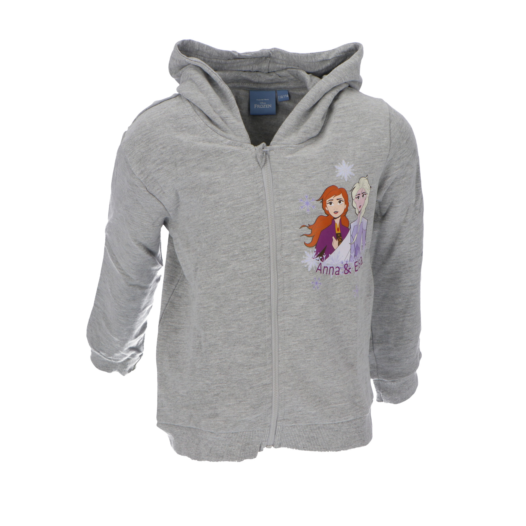 Disney Frozen Παιδική Βαμβακερή Ζακέτα με κουκούλα 4-8 Ετών