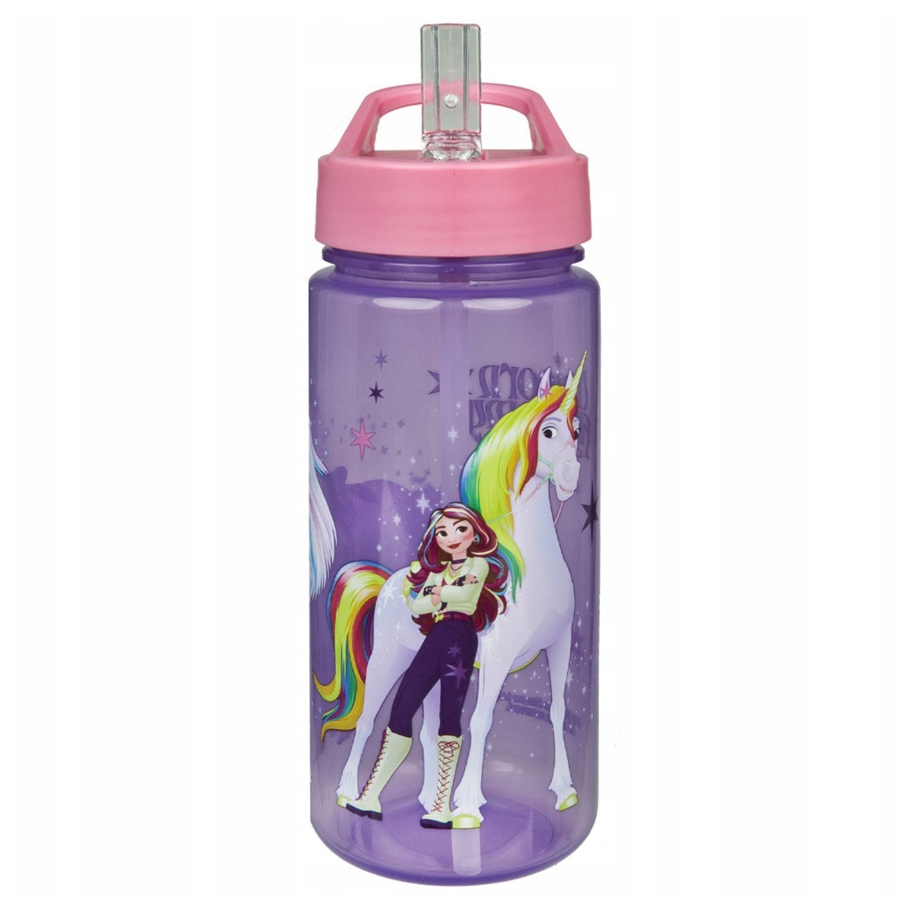 Unicorn Academy Παιδικό Παγούρι Aero Drinking Μωβ 6