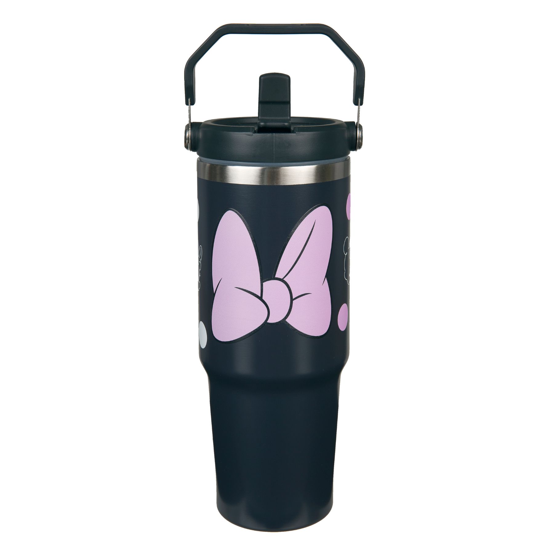 Disney Minnie Mouse Παιδικό Παγούρι από Ανοξείδωτο Ατσάλι Γκρι 10 x 10 x 23