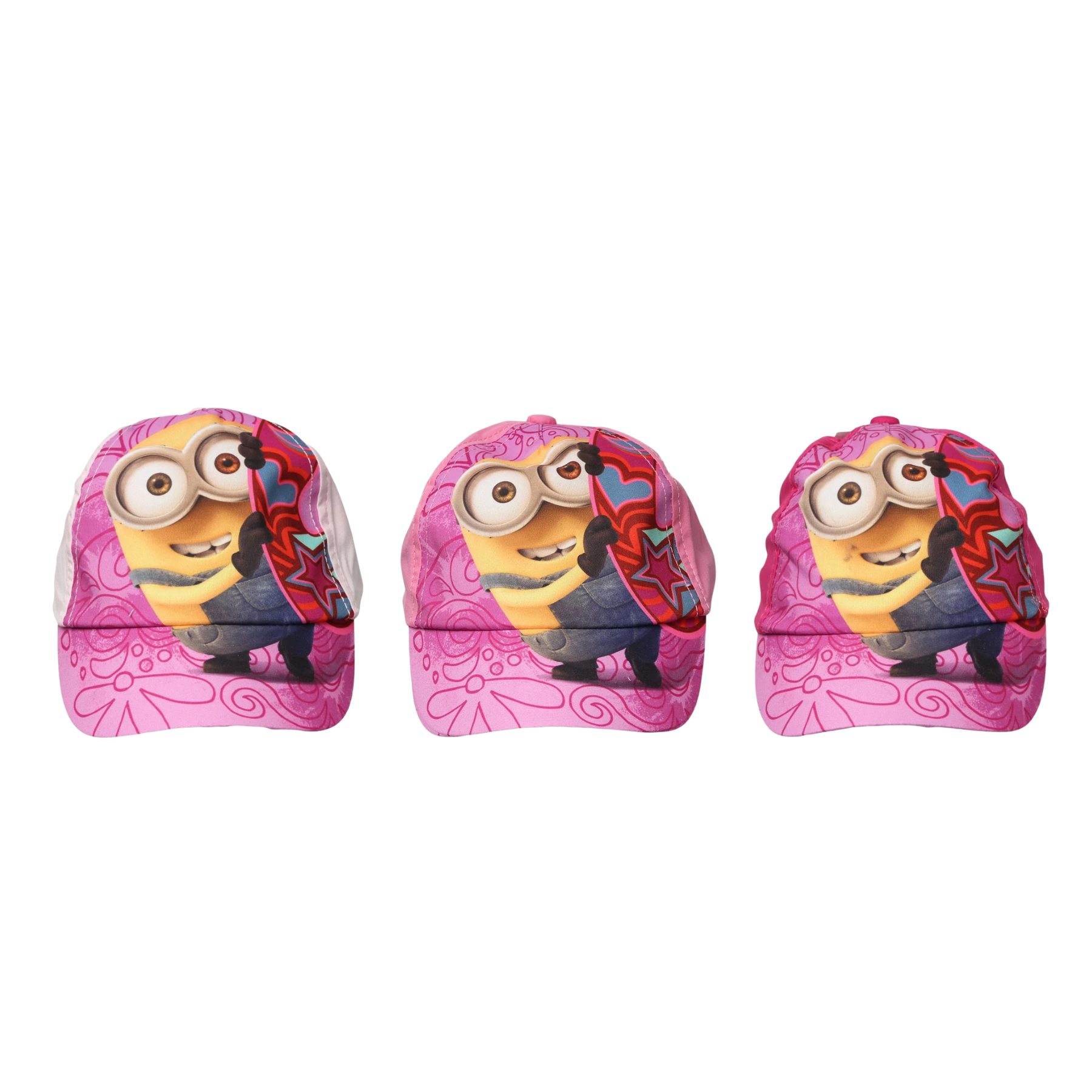 Minions Παιδικό Καπέλο Ροζ