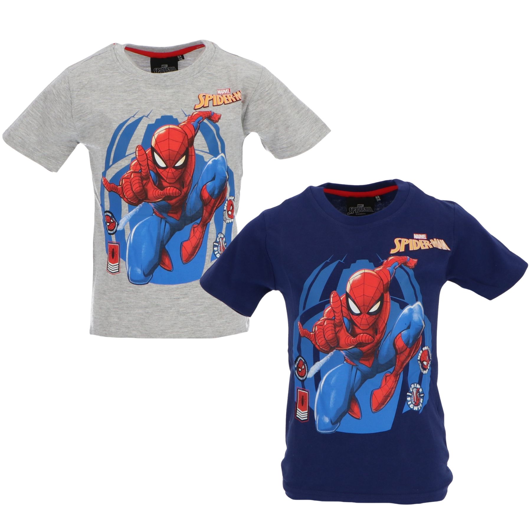 Spiderman Παιδικό Κοντομάνικο Μπλουζάκι Πολύχρωμο Βαμβακερό 3-8 Ετών