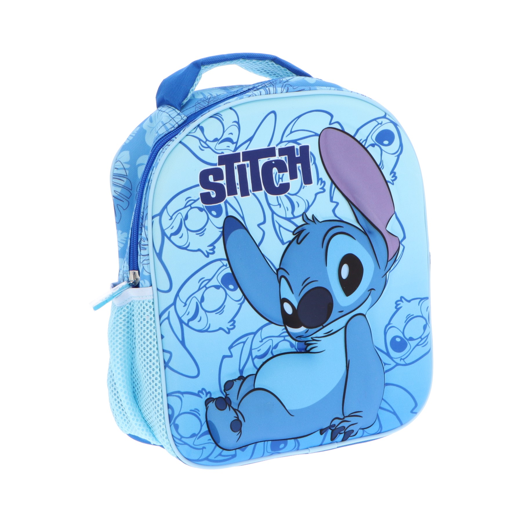 Disney Lilo & Stitch 3D Παιδικό Σακίδιο Πλάτης Μπλε 26 x 10 x 30 εκ