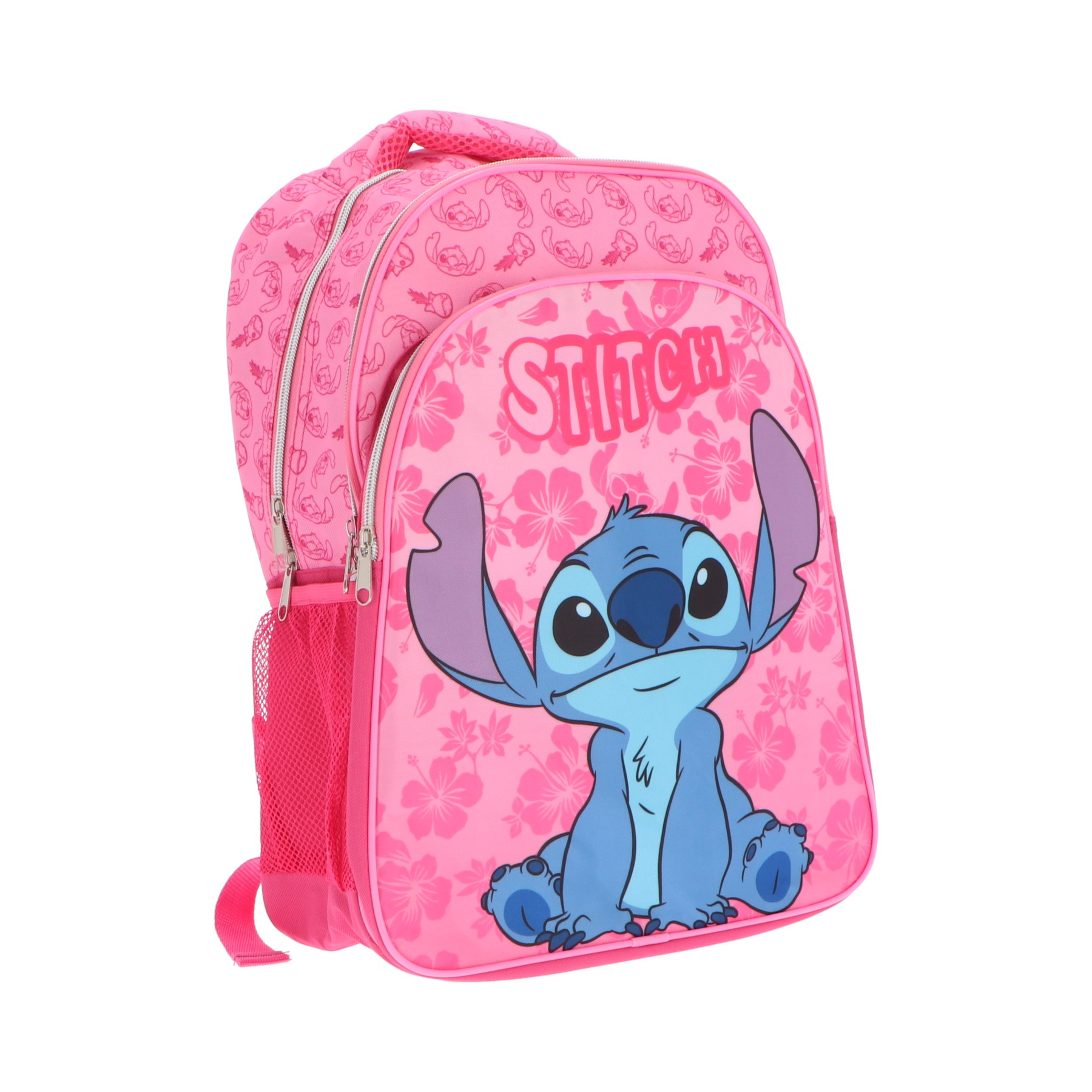 Disney Lilo & Stitch Παιδικό Σακίδιο Πλάτης Ροζ 32x42 cm