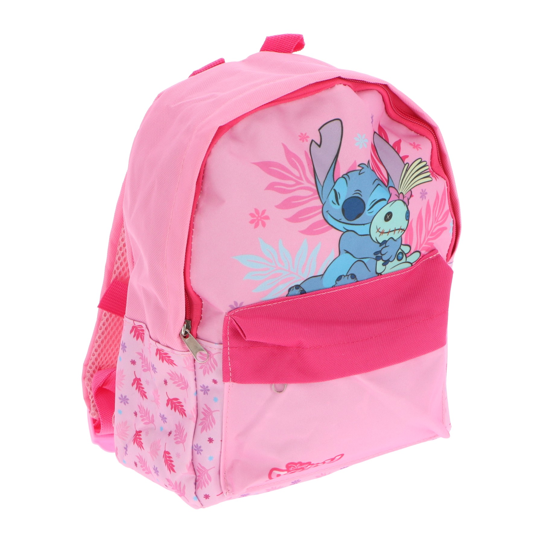 Disney Lilo & Stitch Παιδικό Σακίδιο Πλάτης Ροζ 24x12x30 cm