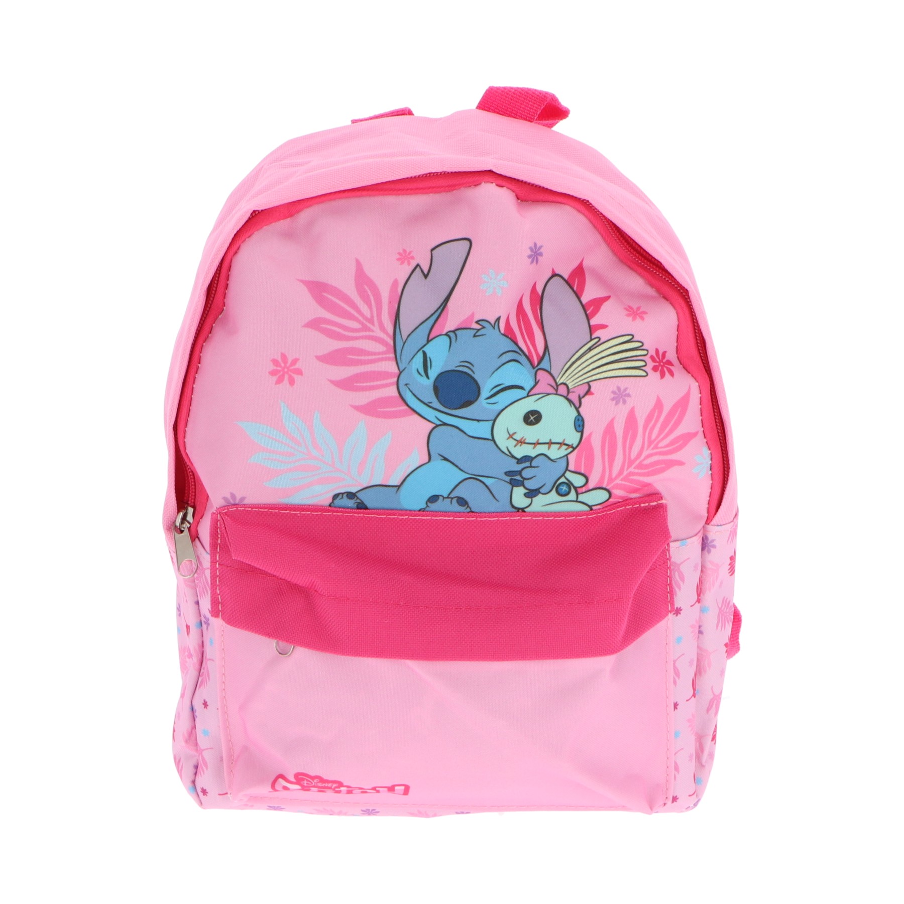 Disney Lilo & Stitch Παιδικό Σακίδιο Πλάτης Ροζ 24x12x30 cm