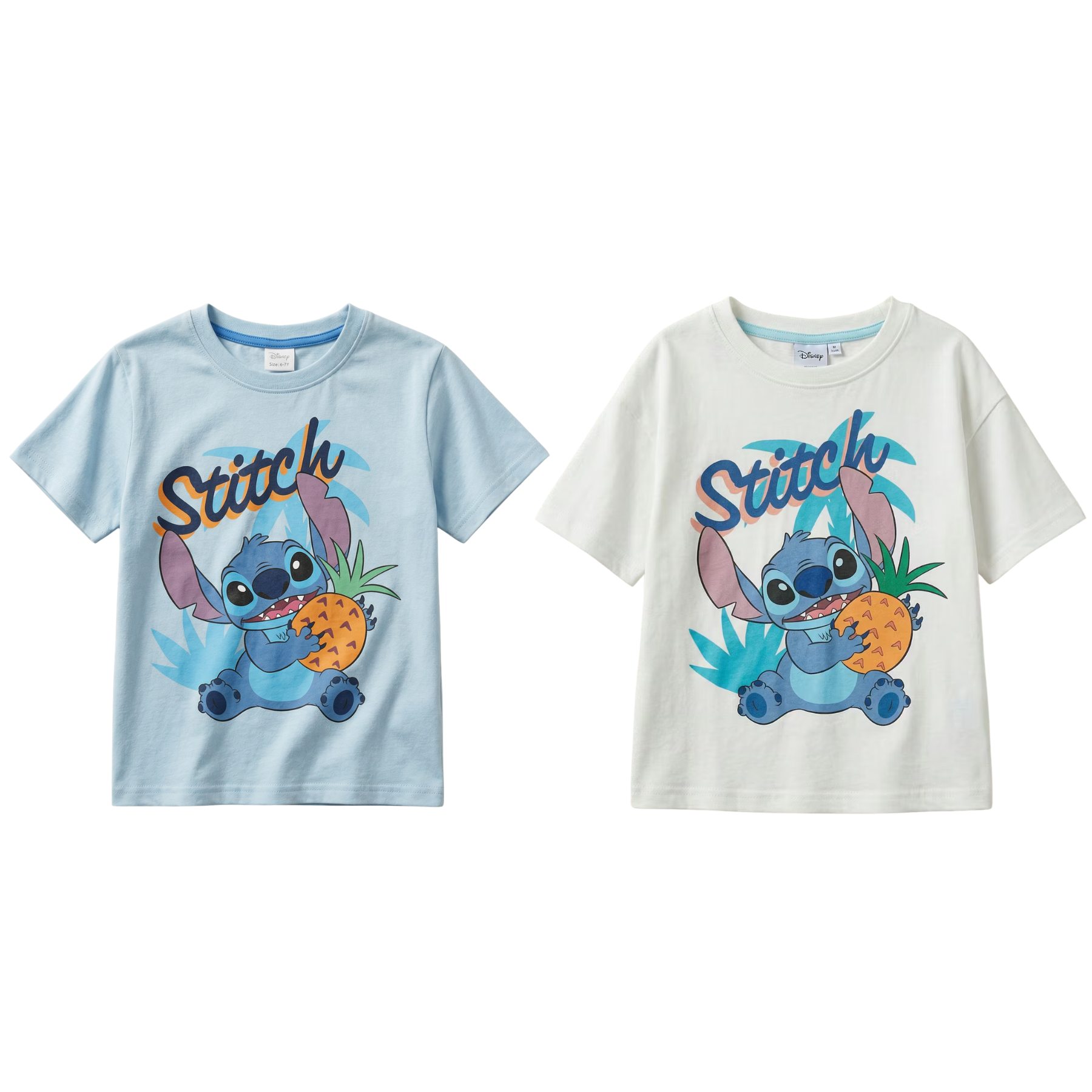 Disney Lilo and Stitch Παιδικό Κοντομάνικο Μπλουζάκι Πολύχρωμο Βαμβακερό 3-8 Ετών