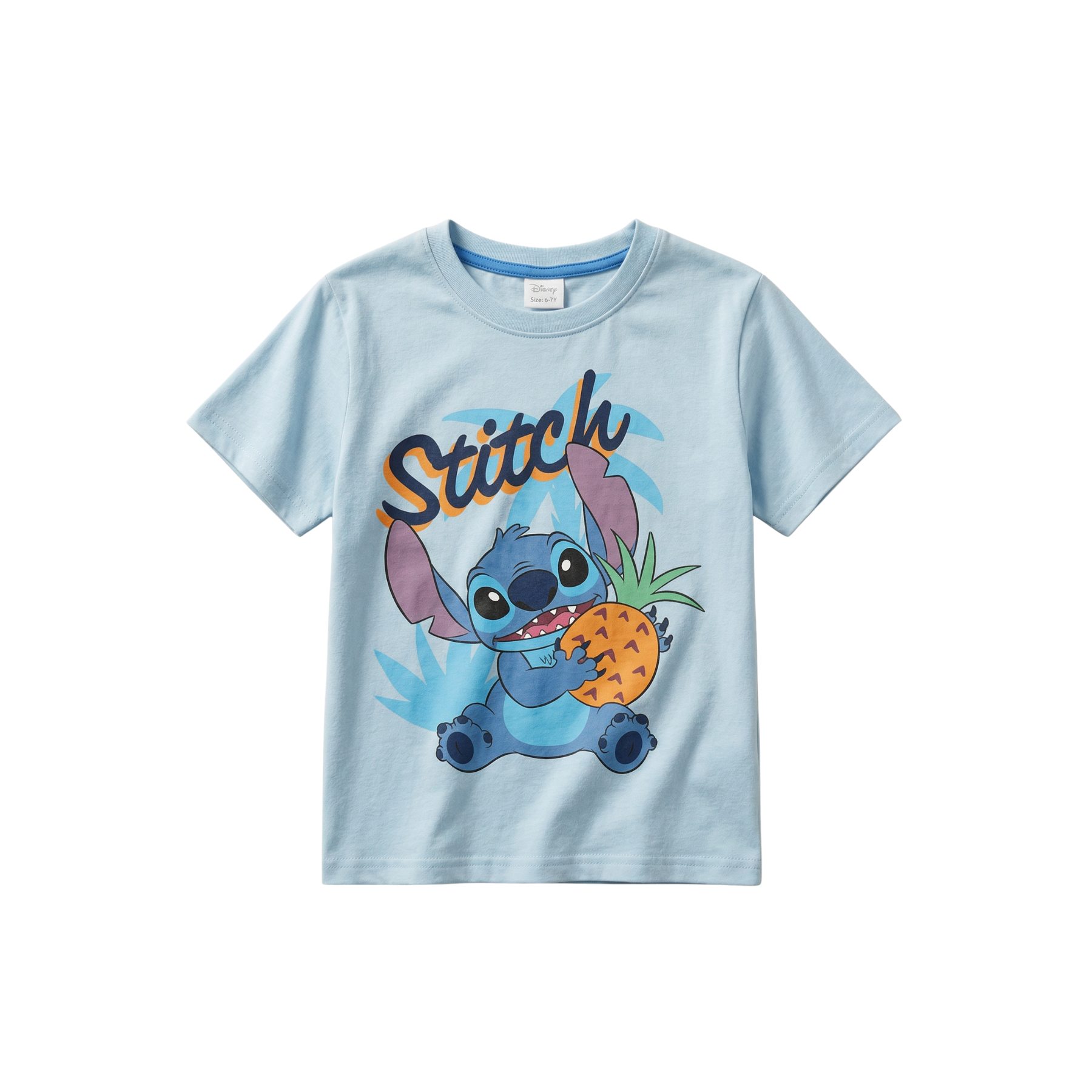 Disney Lilo and Stitch Παιδικό Κοντομάνικο Μπλουζάκι Πολύχρωμο Βαμβακερό 3-8 Ετών