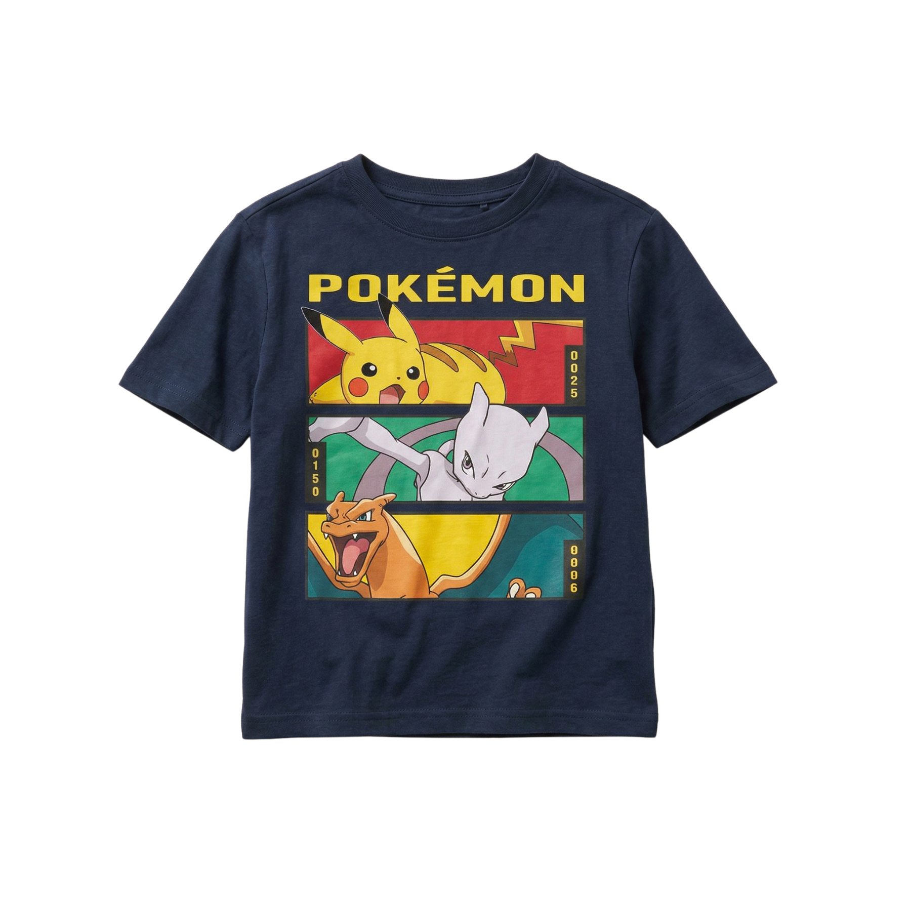 Pokemon Παιδικό Κοντομάνικο Μπλουζάκι Μπλε Βαμβακερό 3-8 Ετών