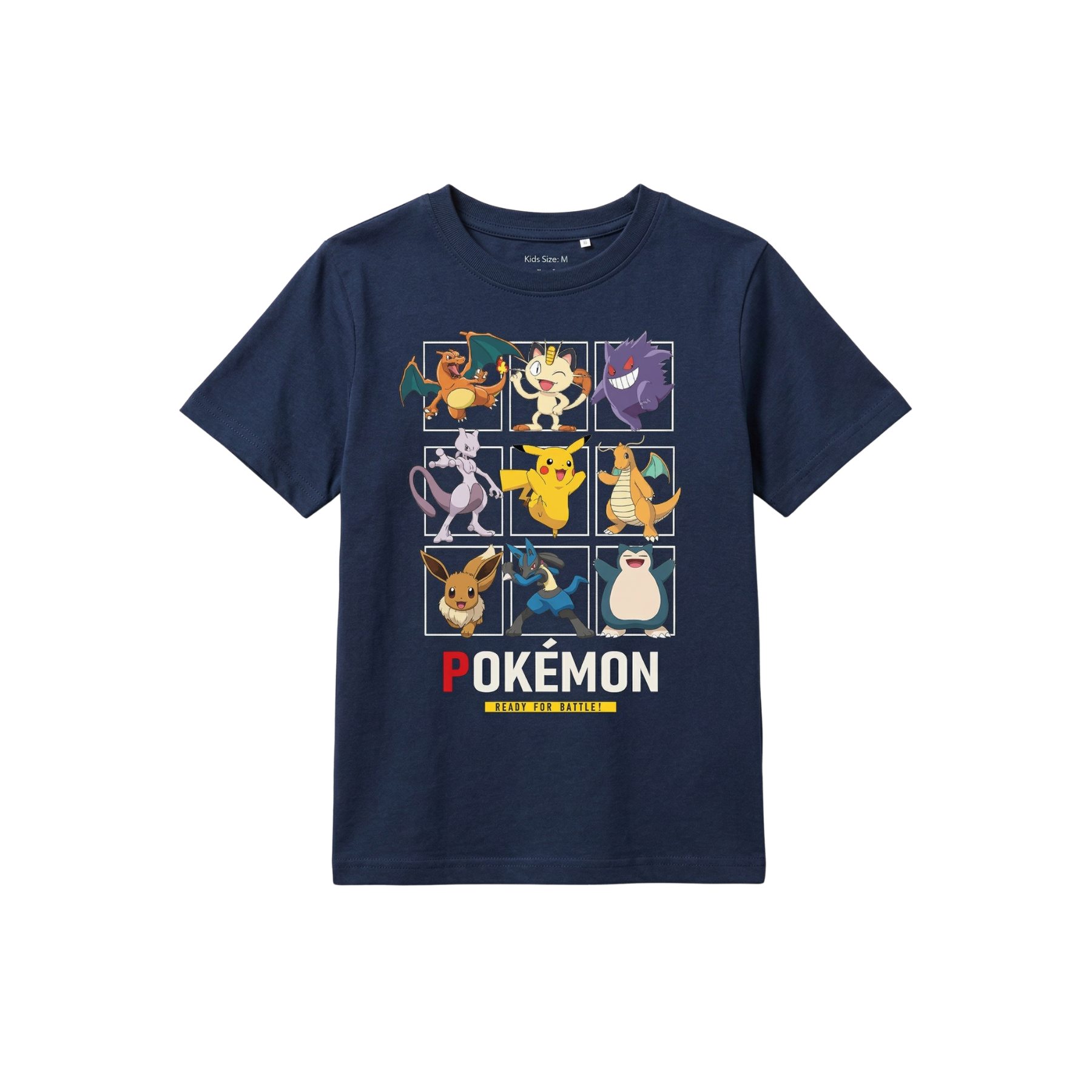Pokemon Παιδικό Κοντομάνικο Μπλουζάκι Πολύχρωμο Βαμβακερό 3-8 Ετών
