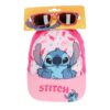 Disney Lilo and Stitch Παιδικό Καπέλο με Γυαλιά Ηλίου Ροζ Βαμβακερό 54 cm